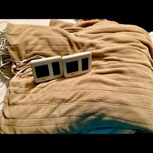 King size heated blanket